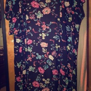 Torrid oversized open throw with sleeves